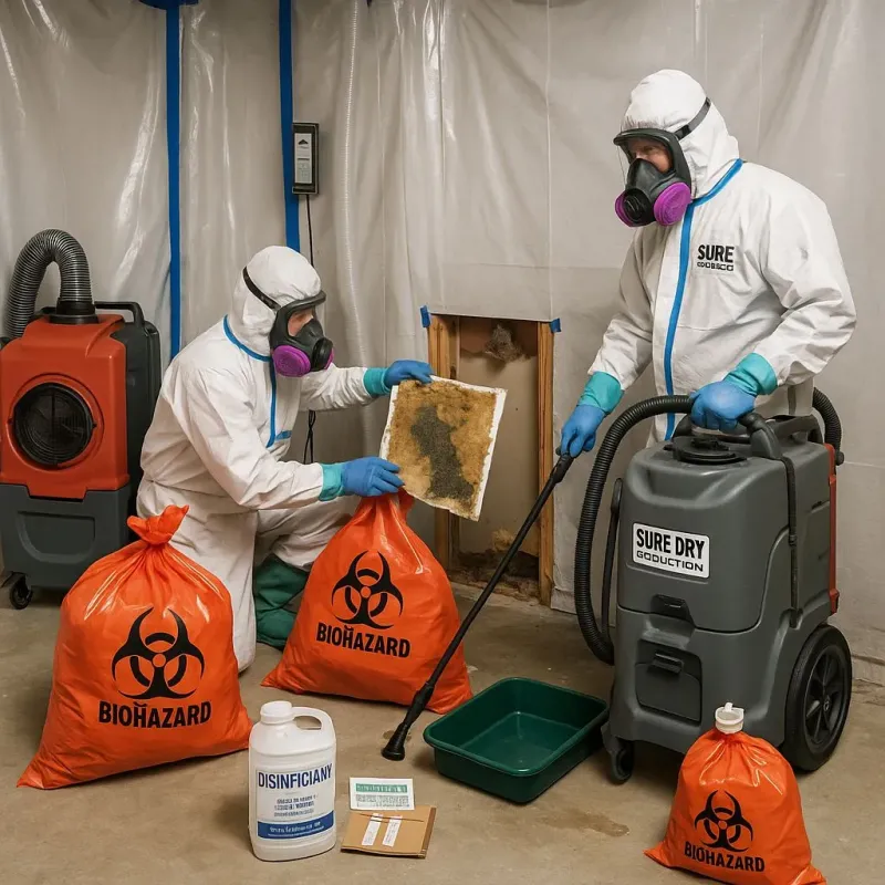 Contaminated Water Handling Protocols process in Los Olivos, CA