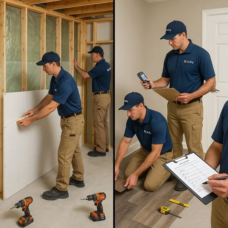 Repairs and Reconstruction process in Los Olivos, CA