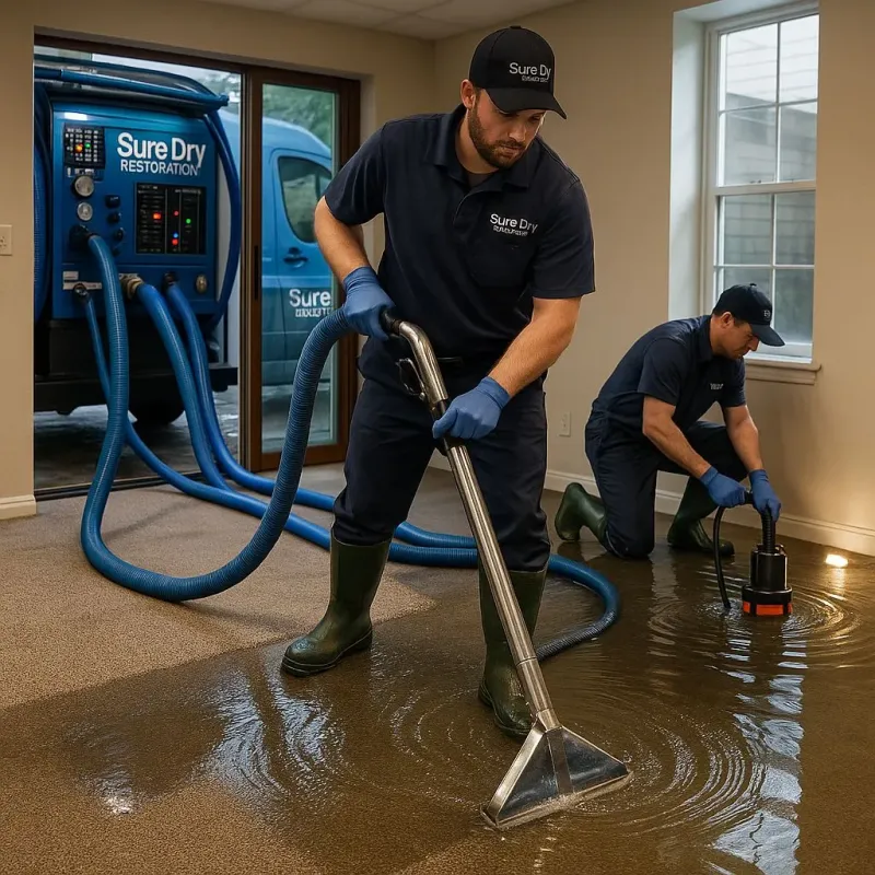 Water Extraction and Removal process in Los Olivos, CA